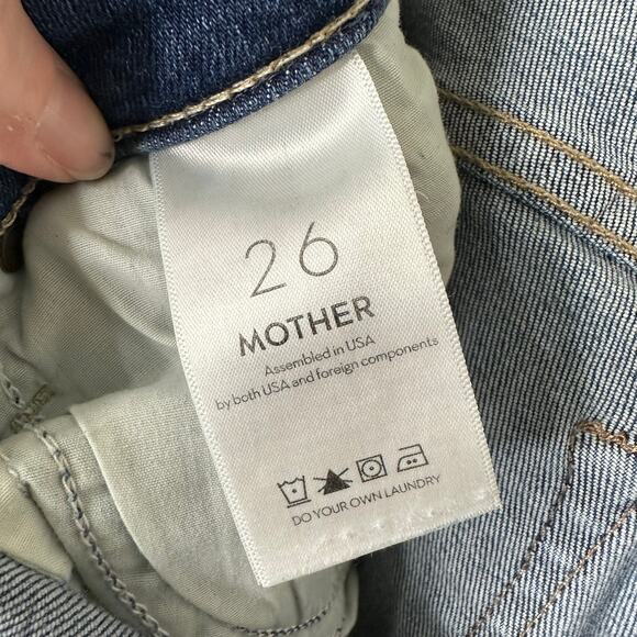 26 Mother Mid Rise Dazzler Ankle Jeans Healing Jar Wash Indie Minimalist Denim - Picture 8 of 8